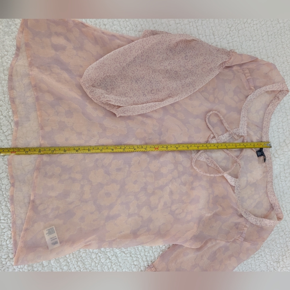 American Eagle Women's Large Sheer Top - Picture 2 of 6